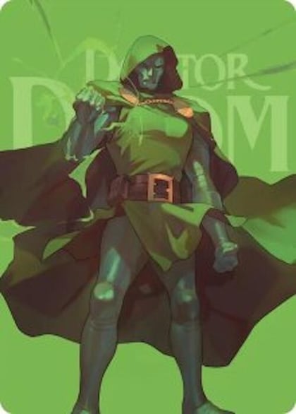 Doctor Doom Art Card, Art Series: Marvel Super Heroes 24