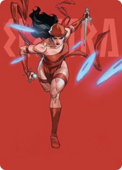 Elektra, Daughter of the Hand, Art Series: Marvel Super Heroes 25