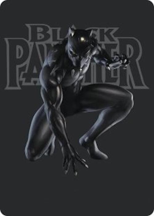 Black Panther, Hope Enduring Art Card, Art Series: Marvel Super Heroes 27