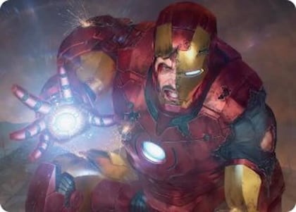 Heroic Sacrifice Art Card, Art Series: Marvel Super Heroes 31