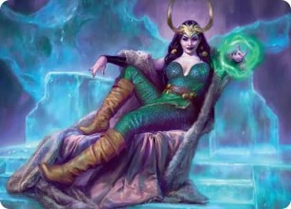 Lady Loki, Agent of Chaos Art Card, Art Series: Marvel Super Heroes 33
