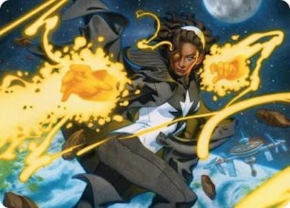 Photon, Mighty Marvel Art Card, Art Series: Marvel Super Heroes 34