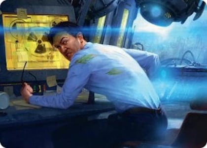 Bruce Banner Art Card, Art Series: Marvel Super Heroes 4