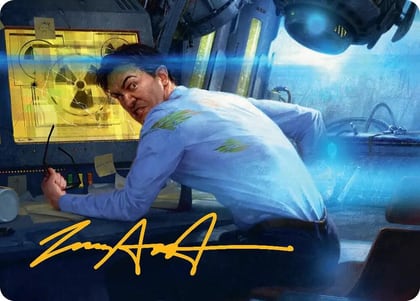Bruce Banner Art Card (Gold-Stamped Signature), Art Series: Marvel Super Heroes 4