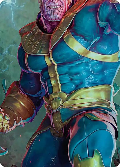 Thanos, the Mad Titan Art Card (5/9), Art Series: Marvel Super Heroes 5