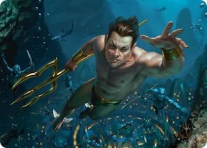 Namor the Sub-Mariner Art Card, Art Series: Marvel Super Heroes 6