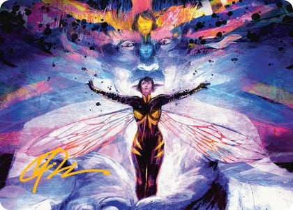 Pym Particles Art Card (Gold-Stamped Signature), Art Series: Marvel Super Heroes 8
