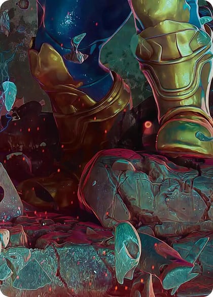 Thanos, the Mad Titan Art Card (8/9), Art Series: Marvel Super Heroes 8