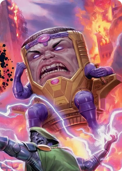 M.O.D.O.K., Evil Intellect Art Card, Art Series: Marvel Super Heroes 9