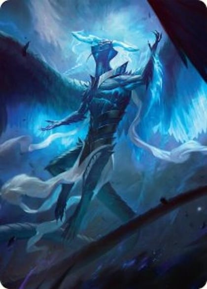 Ugin, Eye of the Storms Art Card (1/54), Art Series: Tarkir: Dragonstorm 1
