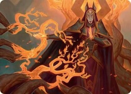 Abzan Devotee Art Card (10/54), Art Series: Tarkir: Dragonstorm 10