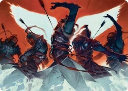 Desperate Measures Art Card (11/54), Art Series: Tarkir: Dragonstorm 11