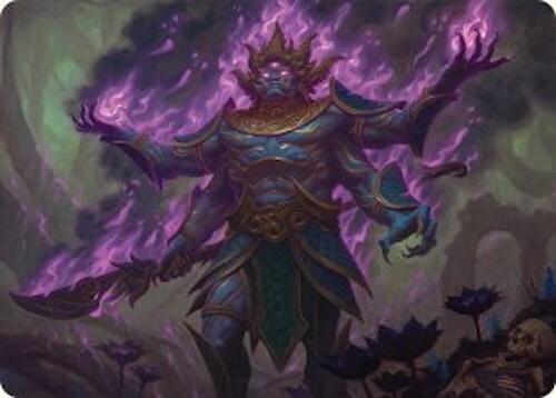 Rot-Curse Rakshasa Art Card (13/54), Art Series: Tarkir: Dragonstorm 13