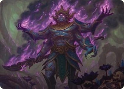 Rot-Curse Rakshasa Art Card (13/54), Art Series: Tarkir: Dragonstorm 13