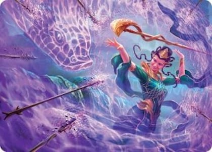 Snakeskin Veil Art Card (19/54), Art Series: Tarkir: Dragonstorm 19