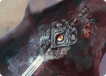 Dragonfire Blade Art Card (40/54), Art Series: Tarkir: Dragonstorm 40