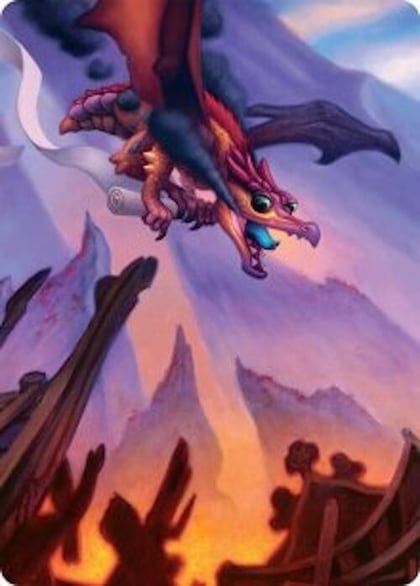Scavenger Regent Art Card (45/54), Art Series: Tarkir: Dragonstorm 45