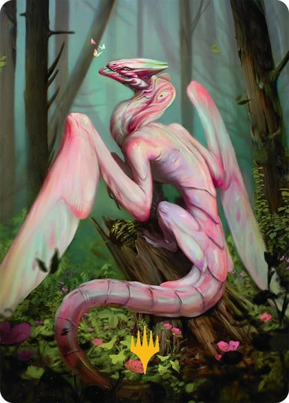 Bloomvine Regent Art Card (46/54) (Gold-Stamped Planeswalker Symbol), Art Series: Tarkir: Dragonstorm 46