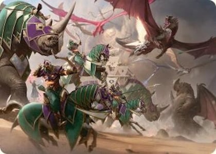 United Battlefront Art Card (5/54), Art Series: Tarkir: Dragonstorm 5
