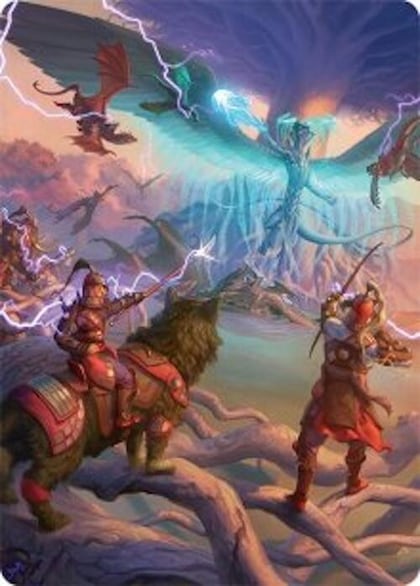 All-Out Assault Art Card (50/54), Art Series: Tarkir: Dragonstorm 50