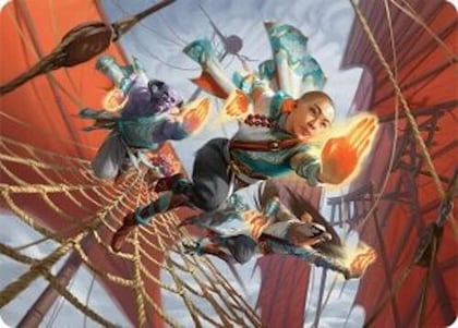 Aligned Heart Art Card (52/54), Art Series: Tarkir: Dragonstorm 52