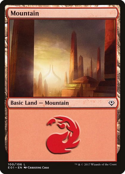 Mountain (100), Archenemy: Nicol Bolas 100