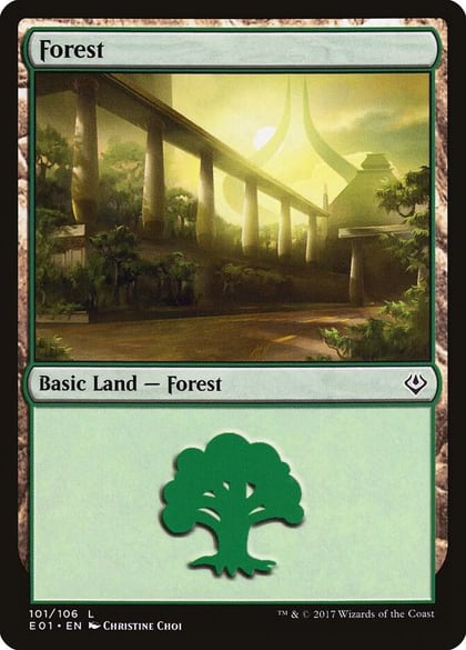 Forest (101), Archenemy: Nicol Bolas 101