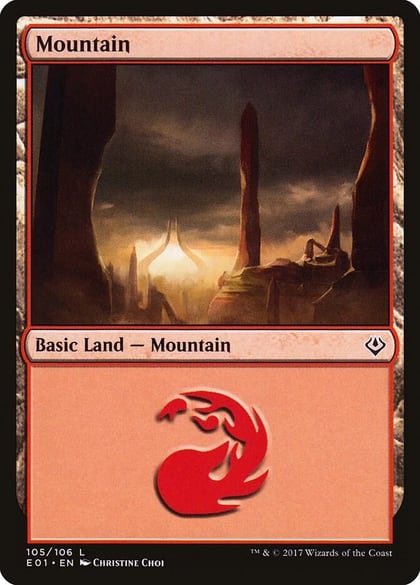 Mountain (105), Archenemy: Nicol Bolas 105