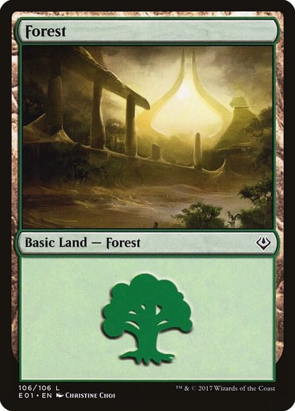 Forest (106), Archenemy: Nicol Bolas 106