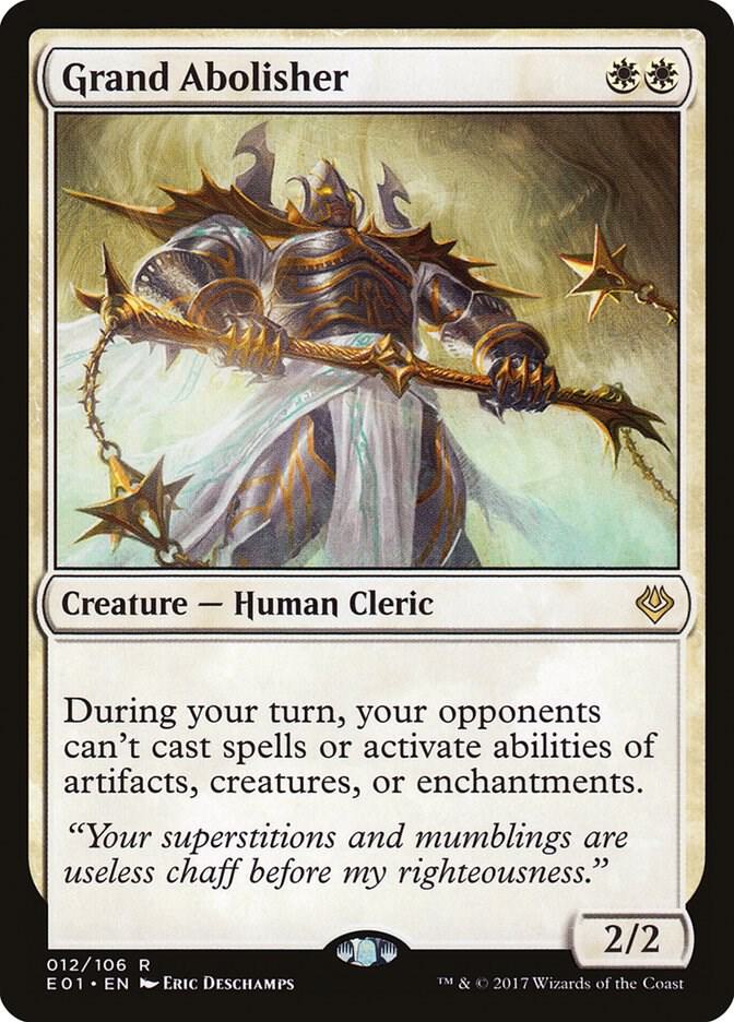 Grand Abolisher, Archenemy: Nicol Bolas 12
