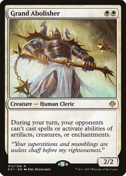 Grand Abolisher, Archenemy: Nicol Bolas 12