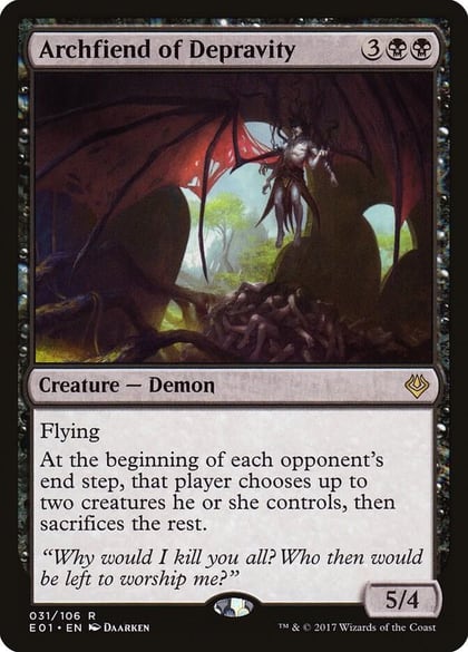 Archfiend of Depravity, Archenemy: Nicol Bolas 31
