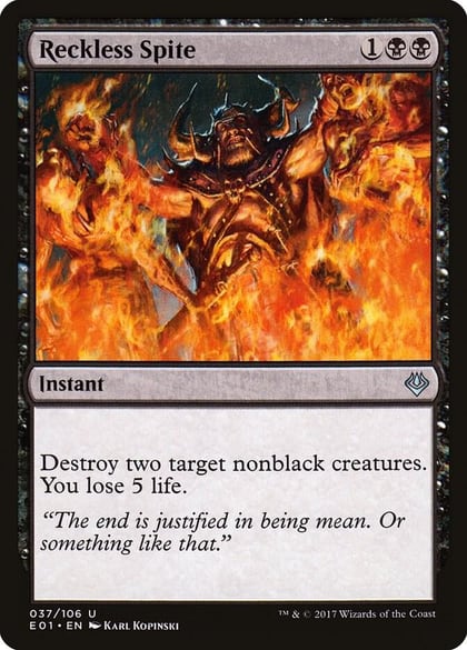 Reckless Spite, Archenemy: Nicol Bolas 37