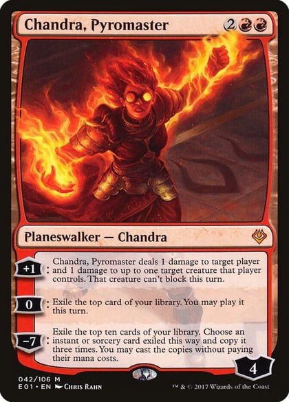 Chandra, Pyromaster, Archenemy: Nicol Bolas 42