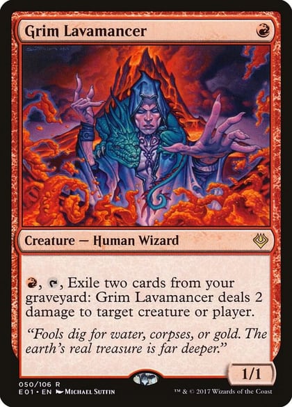 Grim Lavamancer, Archenemy: Nicol Bolas 50
