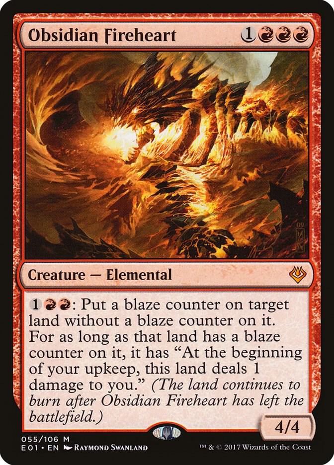 Obsidian Fireheart, Archenemy: Nicol Bolas 55