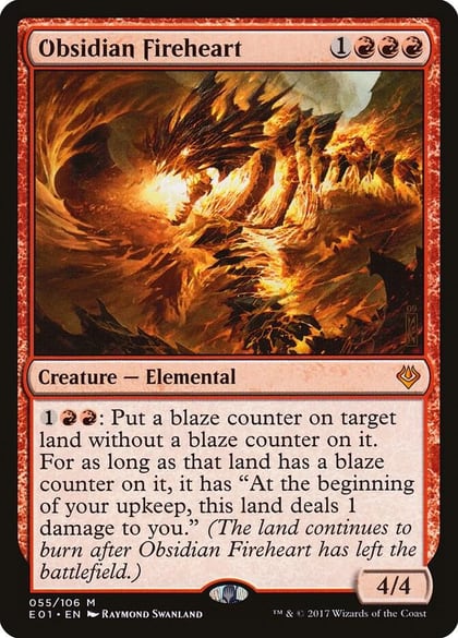 Obsidian Fireheart, Archenemy: Nicol Bolas 55