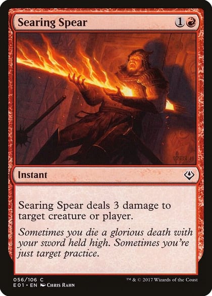 Searing Spear, Archenemy: Nicol Bolas 56