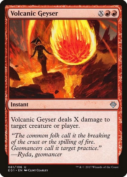 Volcanic Geyser, Archenemy: Nicol Bolas 61