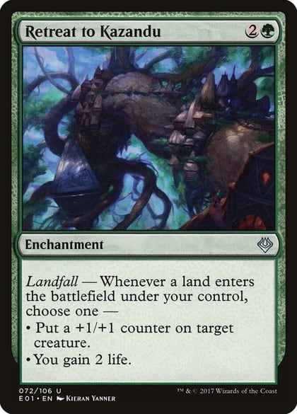 Retreat to Kazandu, Archenemy: Nicol Bolas 72