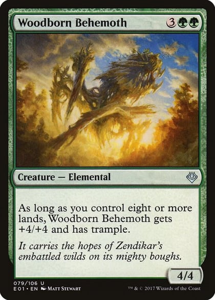 Woodborn Behemoth, Archenemy: Nicol Bolas 79