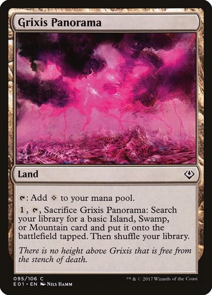 Grixis Panorama, Archenemy: Nicol Bolas 95