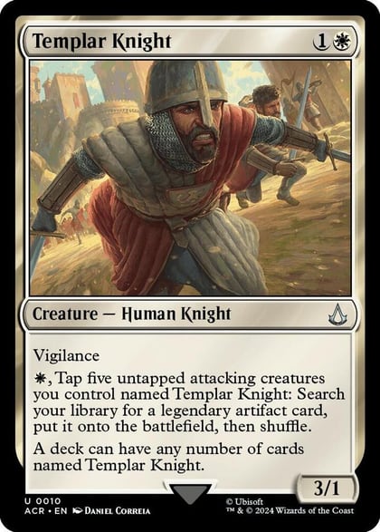 Templar Knight, Universes Beyond: Assassin's Creed 10