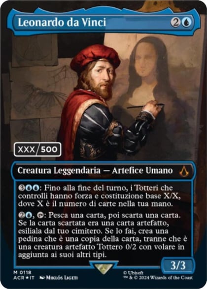 Leonardo da Vinci (Italian) (Serial Numbered), Universes Beyond: Assassin's Creed 118
