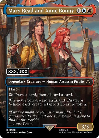 Mary Read and Anne Bonny (English) (Serial Numbered), Universes Beyond: Assassin's Creed 120