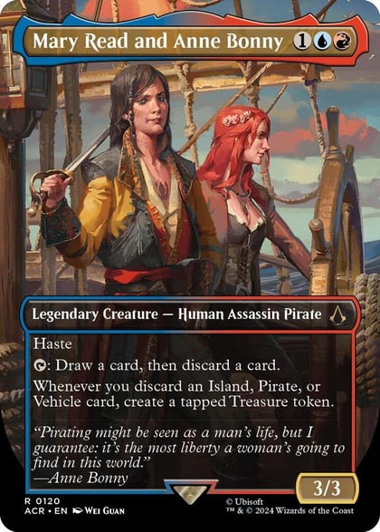 Mary Read and Anne Bonny (Borderless), Universes Beyond: Assassin's Creed 120