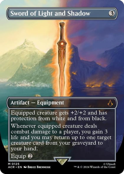 Sword of Light and Shadow (Borderless), Universes Beyond: Assassin's Creed 125