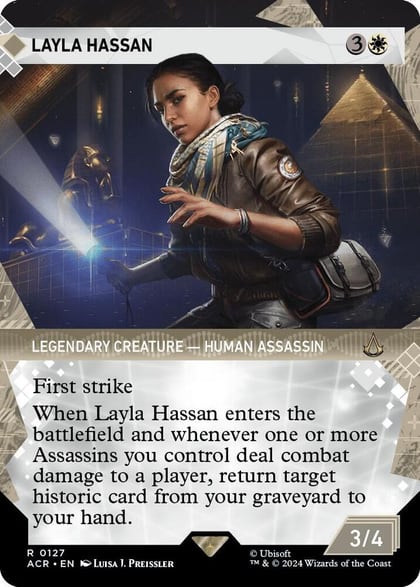 Layla Hassan (Showcase), Universes Beyond: Assassin's Creed 127
