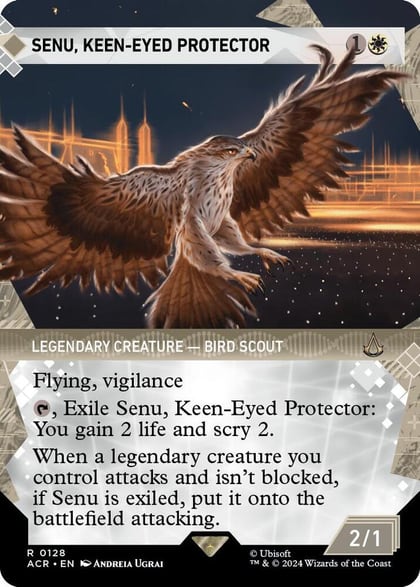 Senu, Keen-Eyed Protector (Showcase), Universes Beyond: Assassin's Creed 128