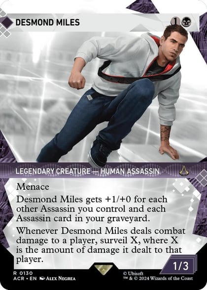 Desmond Miles (Showcase), Universes Beyond: Assassin's Creed 130